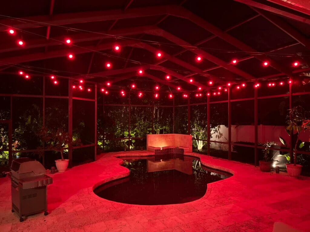 Landscape Lighting Installation